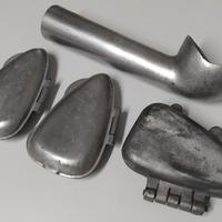 VECCHIA PALETTA E STAMPI GELATO GELATERIA VINTAGE