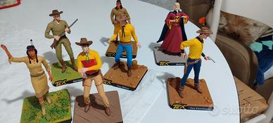 nr. 8 statuine Tex Willer collezione Hachette 