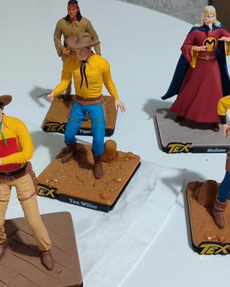 nr. 8 statuine Tex Willer collezione Hachette 