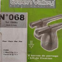 Barre portapacchi Ford C Max II - Focus III >2011