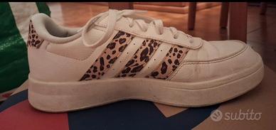 Adidas Superstar bianche animalier- 41