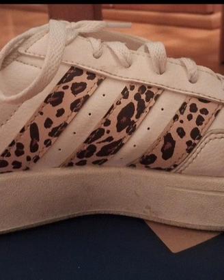Adidas Superstar bianche animalier- 41
