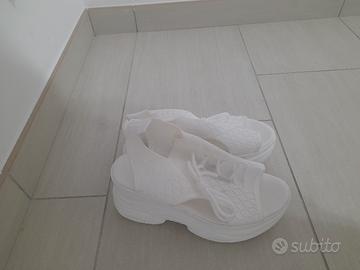 scarpe nuove platform con zeppa n.38