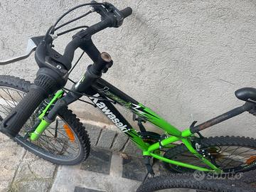 Bicicletta kawasaki da 24