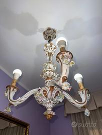 Lampadario Capodimonte