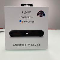 Decoder QSmart Android TV 4K | DVB-T2 e Wi-Fi