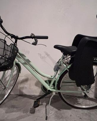 Bici con seggiolino Bimbi