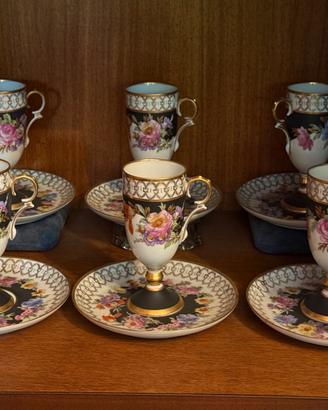 Servizio da caffè vintage Vieux Limoges porcellana