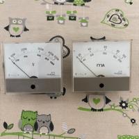 Voltmetro e Milliamperometro vintage