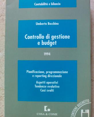 Controllo di gestione e budget - U Bocchino - 1994