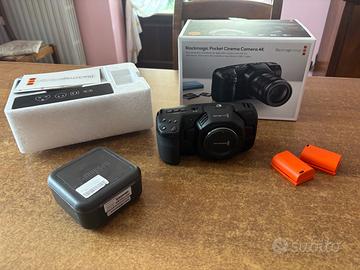 Blackmagic pocket cinema camera 4k e speedbooster