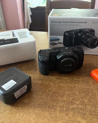 Blackmagic pocket cinema camera 4k e speedbooster