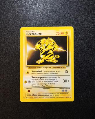 Electabuzz - Carte Pokemon Set Base 