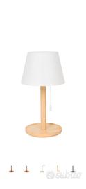 Lampada da Tavolo LED in Legno