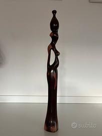 Statuina in legno arte africana