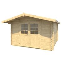 CASETTA DI LEGNO CYPRUS 3D 320x320x234h - PROMO