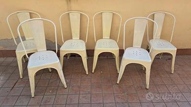 sedie replica tolix avorio 