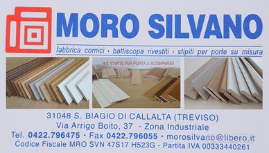 Battiscopa sbiancato 70x10