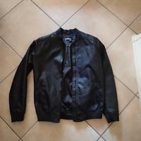 giubbino in pelle bimbo 10-11 anni 