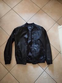 giubbino in pelle bimbo 10-11 anni 