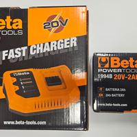 BETA carica batteria e batteria 20V