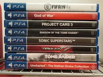 8 VIDEOGIOCHI PS4