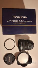 Tokina AT-X 116 Pro DX 11-16 mm f:2,8 per Nikon D
