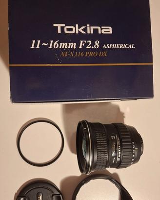 Tokina AT-X 116 Pro DX 11-16 mm f:2,8 per Nikon D
