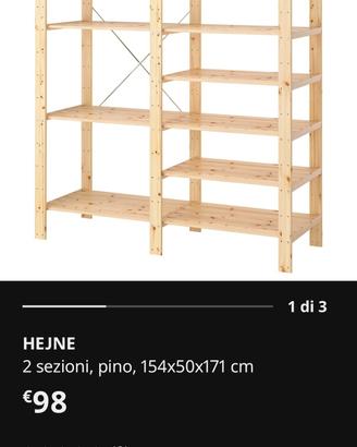 Scaffale legno ikea