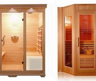 Sauna finlandese o infrarossi diverse misure NUOVA