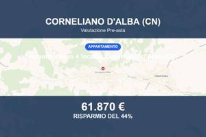 Immobile in asta di 60 m² con box auto a Cornelian