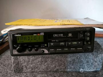 Autoradio Vintag Clarion CRX 111R - condizioni Top