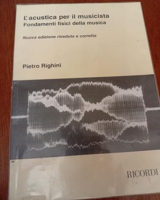L'acustica per il musicista ISBN 9788886642002
