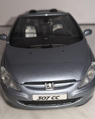 PEUGEOT 307CC CABRIOLET (2003), 1/24 MOTOR-MAX