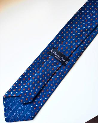 Cravatta in seta Christian Dior Paris