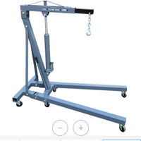 Gruetta e supporto per motore