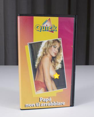 Papà non ti arrabbiare, Moana Pozzi, '93 VHS nuova