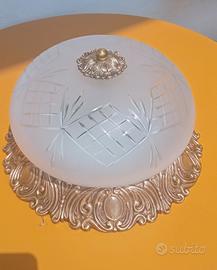 plafoniera vintage francese