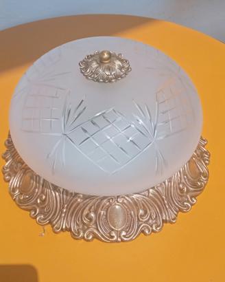 plafoniera vintage francese