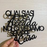Decorazione da parete wall art casa love famiglia