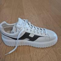Sneakers Hogan h-stripes tg 40 bianca nera