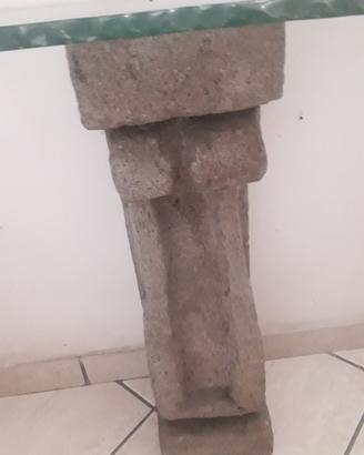 Mensola ingresso cristallo