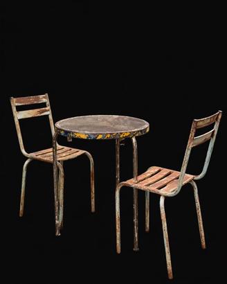 Set bistrot parigino da esterno