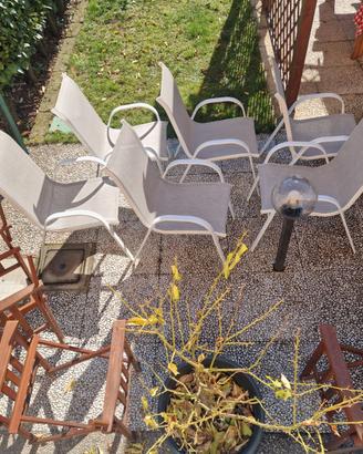 Sedie da giardino