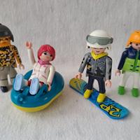 playmobil 9284 9286 sciatori family fun