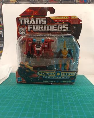 Transformers Power core combiner smolder+chopster