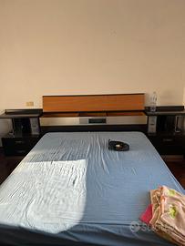 Letto matrimoniale con materasso