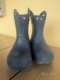 Stivali crocs blu