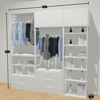 Armadio modulare IKEA PLATSA – 220x42x221 cm