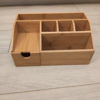 porta trucchi bamboo